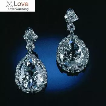 CAOSHI модные серьги-подвески для благородных женщин, блестящие серьги с кристаллами и цирконием для роскошной вечеринки, изящные аксессуары, подарок