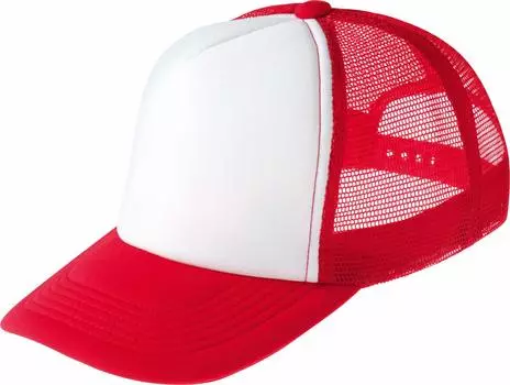 Cap 00700 Red x White cm [Print Star] Men s 53.0-57.0