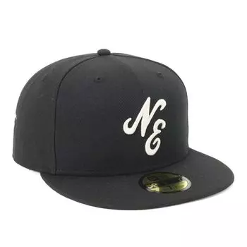 Cap 59FIFTY CLASSICNE Black 7 5950 CLASSIC NE REAR EMB BLK 14388871 NER36C5965 [New Era] 3/8