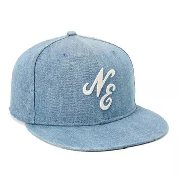 Cap 59FIFTY CLASSICNE Washed Denim 7 5950 CLASSIC NE REAR EMB WDNM 14388870 NER36C5965 [New Era] 3/4