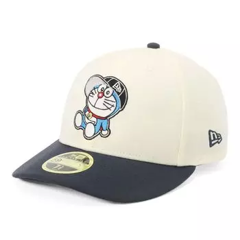 Cap 59FIFTY Doraemon Collaboration Chrome 7 LP5950 DORAEMON NE CAP CRM NVY [New Era] White/Navy 3/8