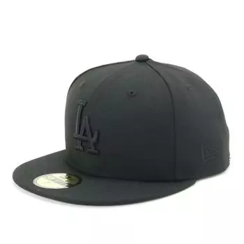 Cap 59FIFTY Los Angeles Dodgers Black Black 7 [New Era] (приблизительно. 55,8см)