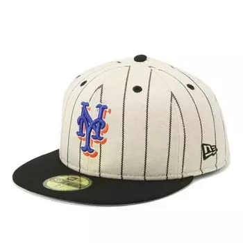 Cap 59FIFTY Oatmeal NYM Oatmeal 7 5950 NEYMET OATMEAL HEATHER BLK [New Era] 1/2