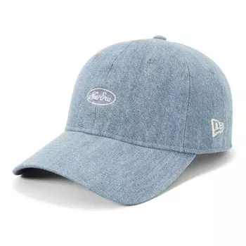 Cap 9TWENTY Easy Snap Denim Washed Denim 920ES MINI OVAL LOGO WDNM CHR 14388727 NER36C2112 [New Era] M/L