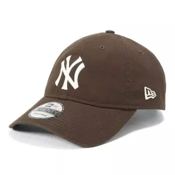 Cap 9TWENTY Low Cap MLB NY Brown 920 WASHED NEYYAN BRN SWHT 25J [New Era] M/L