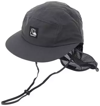 Cap Amphibious Water Resistant Water Repellent Jet Cap QSA241713 BLK [Quicksilver] UPF50+ Men s