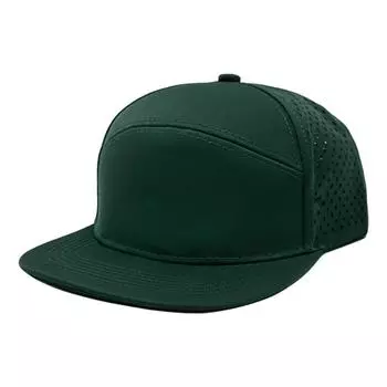 Cap Baseball Sun Protection Waterproof Breathable Outdoor Hat For Hiking Sports Dark Green