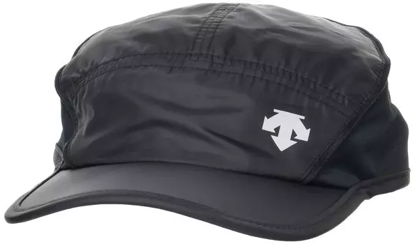Cap Descente Running Cap Heat Stroke Prevention UV Protection Sustainable Training DMATJC21 BK Free Size [Move Sports] UPF50+