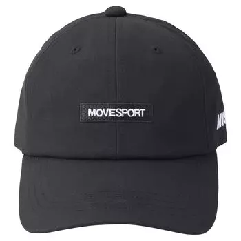 Cap Descente Water Repellent Partially Antibacterial and Deodorizing Basic Simple Running Walking BK [Move Sports]
