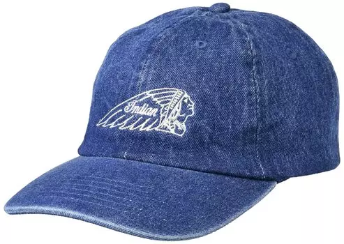 Cap Indian Twill Low Cap Indigo F [Indian] Head Mark IA-995