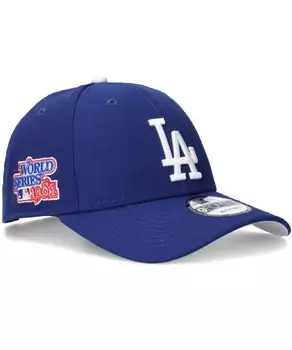Cap Los Angeles Dodgers 9FORTY Custom Hat LA Baseball Cap Blue x White Blue x White NE 940 KURI SIDE PATCH [New Era] [Regular Product] Men s