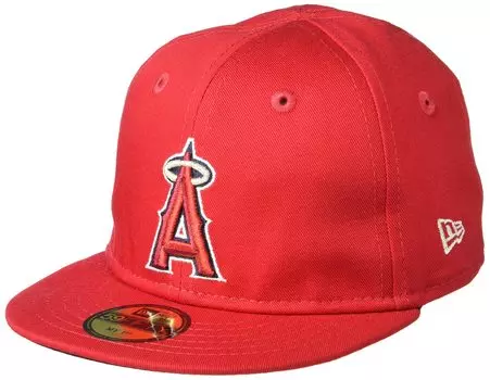 Кепка My 1ST 59FIFTY Los Angeles Angels Kids Scarlet [New Era] 48.3 см алый