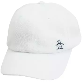 Cap One Point Pique Baseball Cap Golf MGAXJC04 WH00 [Munsingwear] (White)
