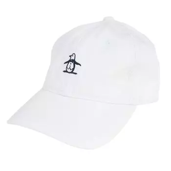 Cap Penguin One Point Embroidery Cotton Washable Stylish Golf MGBXJC20 WH00 [Munsingwear] Men s (White)