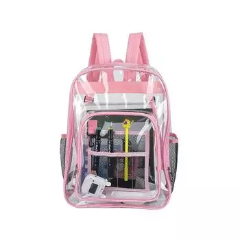 Capacity Fashionable Large Transparent Neutral Backpack For Daily Use And Travel Small