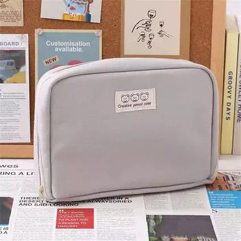 Capacity Makeup Bag Students Multilayers School Cases Pencil Pouch Stationery Holder Bag Pencil Bag