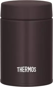 Capacity Thermos Vacuum Insulated Soup Jar Dark Compact Easy to Round Mouth Design that is Gentle on the Mouth DBW [Small Model] 200ml, Brown, Size,
