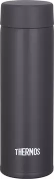 Capacity Thermos Water Bottle Vacuum Insulated Pocket Mug 150ml Smoke Black SMB [Small Model] JOJ-151