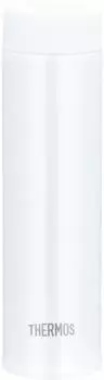 Capacity Thermos Water Bottle Vacuum Insulated Pocket Mug 180ml White WH [Small Model] JOJ-180