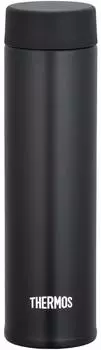 Capacity Thermos Water Bottle Vacuum Insulated Pocket Mug 180ml Black BK [Small Model] JOJ-180