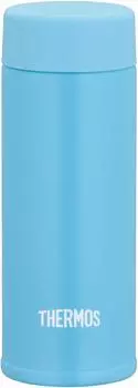 Capacity Thermos Water Bottle Vacuum Insulated Pocket Mug 120ml Light Blue LB [Small Model] JOJ-120