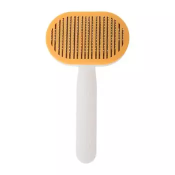 CAPASTEC Pet One Push Cat Dog Полностью Шерстяная Длинная Короткая Пуходерка Для Собак и Для Удаления Катышков Белая Щетка, Тип, Щетка, Щетка, Моющаяся, Безвредная Для Кожи, белый