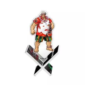 Capcom Batten Acrylic Stand Street Fighter 6 Edmund Honda Outfit3 H110 x W60mm Acrylic Approx.
