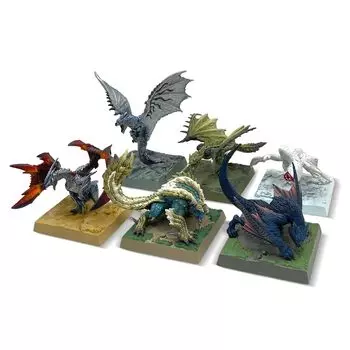 Capcom Capcom Figure Builder Monster Hunter Коллекция Monster Галерея Vol.2 (BOX) Высота ок.. 60-65мм Изготовлено из ПВХ, АБС
