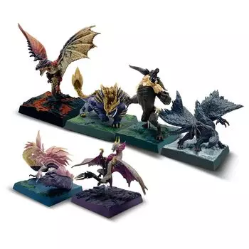 Capcom Capcom Figure Builder Monster Hunter Monster Collection Gallery Height Made of ABS Vol.1 (BOX) approx. 60-65mm PVC,
