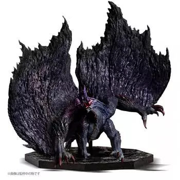 CAPCOM FIGURE BUILDER CUBE MONSTER HUNTER Черный Eclipse Дракон Гор Magala Approx. В124 x Ш135 x Г131 мм Изготовлен из ПВХ, АБС