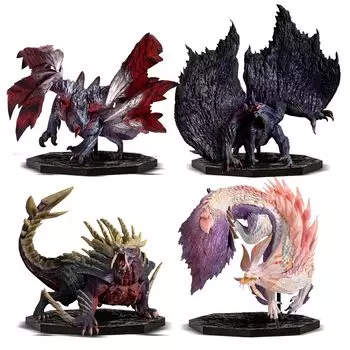 CAPCOM FIGURE BUILDER CUBE MONSTER HUNTER набор коробка 145 x 155 x 580 мм Изготовлен из АБС-пластика 4 части (Гор Магала/Балфальк Таинственной Славы/Магай Магадо/Тама