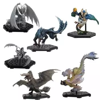 Capcom Figure Builder Monster Hunter Standard Model Plus Vol.22 BOX products, 6 types, 6 pieces + bonus parts, PVC ABS