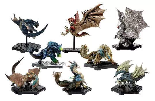 Capcom Figure Builder Monster Hunter Standard Model Plus Monster Hunter 20th Anniversary BEST SELECTION Height Made of ABS Vol.1 (BOX) approx.