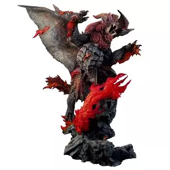Capcom Monster Hunter Capcom Figure Builder Model Flame King Dragon Theo Tescatl Reprint Edition В310 x Ш235 x Г230 мм Приблизительные размеры создателя. красный