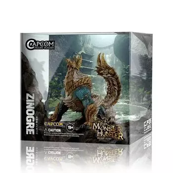 Capcom Monster Hunter ФИГУРКА BUILDER CUBE MONSTER HUNTER Thunder Wolf Dragon Jinogre Приблизительно В106 x Ш111 x Г109 мм Изготовлен из ПВХ, АБС