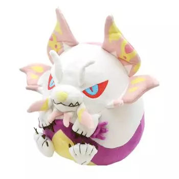 CAPCOM Monster Hunter Fluffy Plush Tama Mitsune Приблизительные В200 x Ш190 x Г220 мм Изготовлен из полиэстера