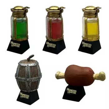 CAPCOM Настольная фигурка Monster Hunter 1BOX приблизительно ABS ~Товар-талисман~ В35~47 мм/Ш21~50 мм/Д20~33 мм ПВХ,