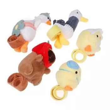 Capibara плюшевая игрушка-хлопушка детская игрушка-хлопушка мягкая хлопушка девочка реквизит браслет для выступлений A4