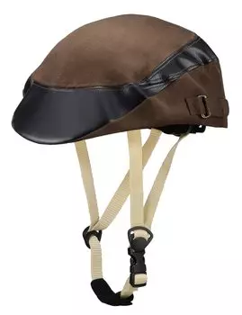 CAPOR Maple Bicycle Helmet with Interchangeable Dark 154946 Hat, S, Brown,