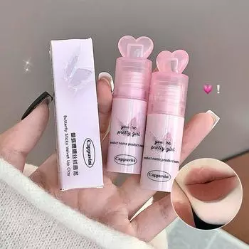CAPPUVINI Butterfly Style Lip Mud Matte Velvet Lip Gloss Супервысокая стоимость