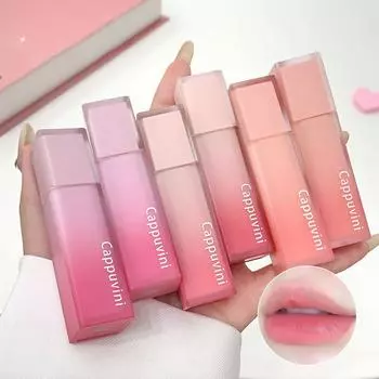 CAPPUVINI Gradient Mist Lip Gloss Увлажняющий матирующий блеск для губ