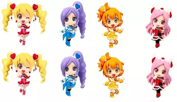 Capsule included 2 unopened full complete sets All Stars Capsule Figure Collection PreCure Vol.3