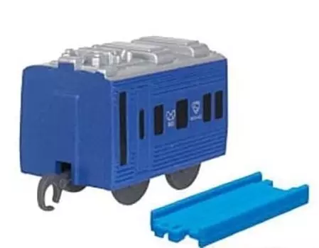Capsule Plarail Around the Tropical Train Journey Edition JR Kyushu 883 Series Sonic Straight Gacha Gacha Capsule Toy Country! [8. (Промежуточный автомобиль)