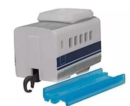Capsule Plarail Creating the Future Test Vehicle Edition Shinkansen Test Vehicle Clear Straight Gacha Gacha Capsule Toy [8.955 [300X] (Intermediate