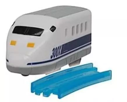 Capsule Plarail Creating the Future Test Vehicle Edition Shinkansen Test Vehicle Clear Curved Gacha Gacha Capsule Toy [9.955 [300X] (Разрывной автомобиль) +