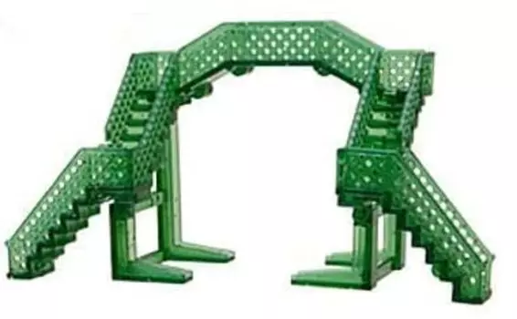 Capsule Plarail Паровозик Томас Сверкающий Остров Содор Спортивный День Издание Пешеходный Мост [14. (Чистый ламе)] (Отдельный предмет)