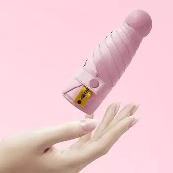 Капсульный зонт от солнца женский солнцезащитный крем защита от ультрафиолета солнце и дождь зонт мини пятикратный сверхлегкий и компактный портативный