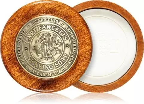Captain Fawcett Shaving Sciapicchio Soap Shaving Soap + Case TU прозрачный