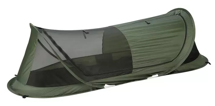 CAPTAIN STAG 1 Person Mosquito Net Half Mesh Indoor Peg Storage Bag Olive Pop-up Tent, One-touch Tent, Tent, Room, Pocket, Loop, Included, UB-2015 оливковый
