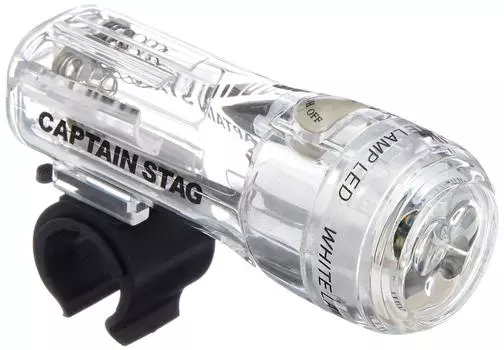 CAPTAIN STAG 3LED Light 227 SLIM Installation Tools Required Waterproof Bicycle Clear [No Light] Y-4618